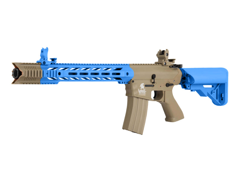 Lancer Tactical M4 LT-25 Interceptor AEG Rifle (Inc. Battery and Smart Charger - Blue)