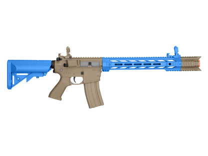 Lancer Tactical M4 LT-25 Interceptor AEG Rifle (Inc. Battery and Smart Charger - Blue)