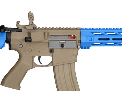 Lancer Tactical M4 LT-25 Interceptor AEG Rifle (Inc. Battery and Smart Charger - Blue)