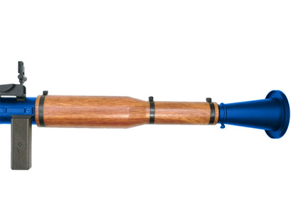 Arrow Dynamics RPG-7 Rocket Launcher (40mm - Real Wood) - Blue