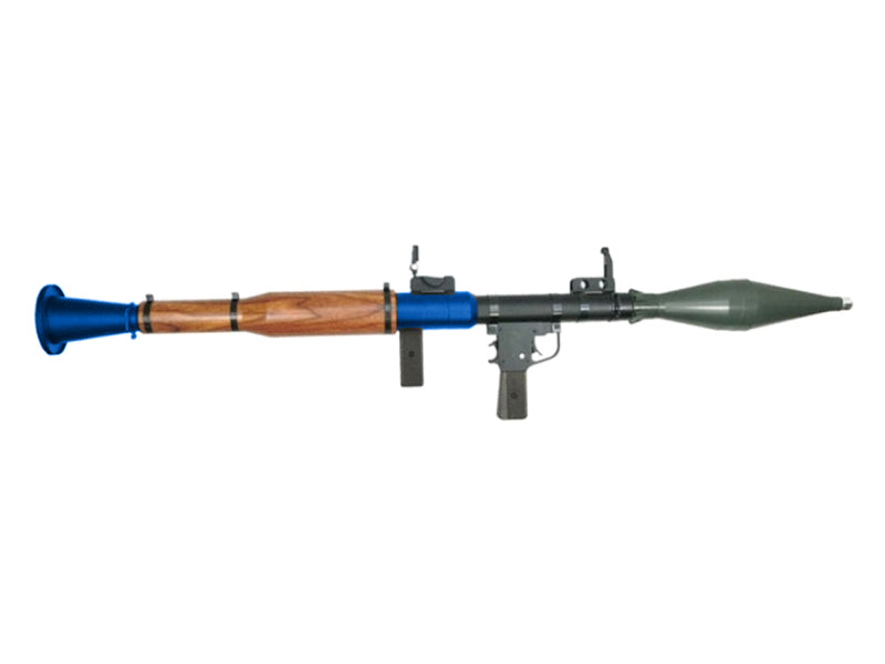 Arrow Dynamics RPG-7 Rocket Launcher (40mm - Real Wood) - Blue