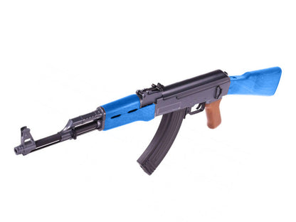JG AK74 AEG (Polymer Body/Faux Wood - Metal Gearbox - 0506MG) Blue