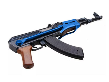 JG AK74 AEG (Polymer Body/Faux Wood - Metal Gearbox - 0507MG) Blue