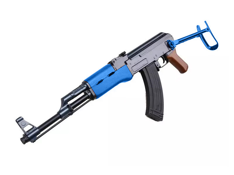 JG AK74 AEG (Metal/Body - Faux Wood - Metal Gearbox - 0507T) Blue