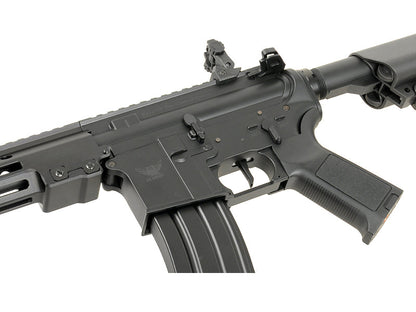 Double Eagle M908A M-Lok M4 with Falcon Fire Control System (Long - Black - M908A)