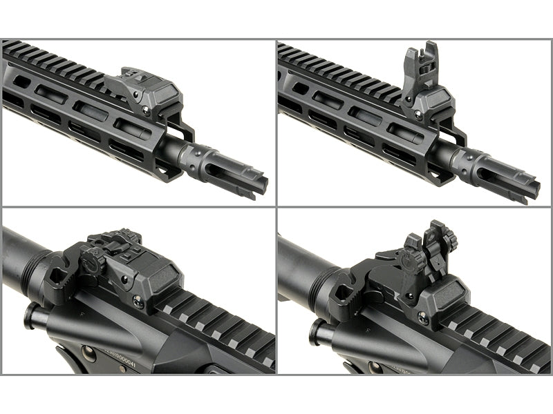 Double Eagle M908B M-Lok M4 with Falcon Fire Control System (Short - Black - M908B)