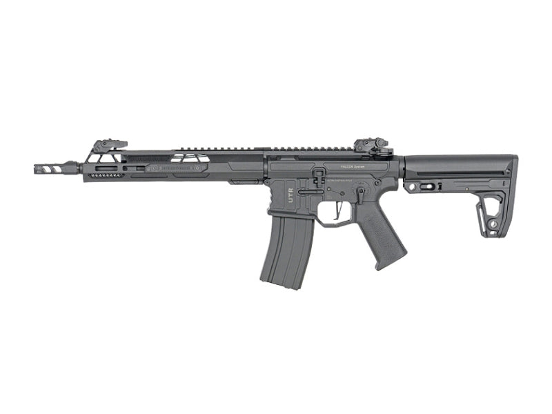 Double Eagle x Aeroknox M4 10.5" AEG Rifle with Falcon EFCS (Polymer Handguard - M916G - Black)