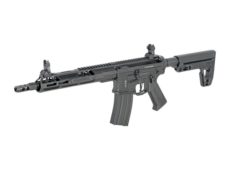 Double Eagle x Aeroknox M4 10.5" AEG Rifle with Falcon EFCS (Polymer Handguard - M916G - Black)