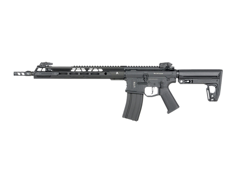 Double Eagle x Aeroknox M4 13.5" AEG Rifle with Falcon EFCS (Metal CNC Handguard - Black - M916B)