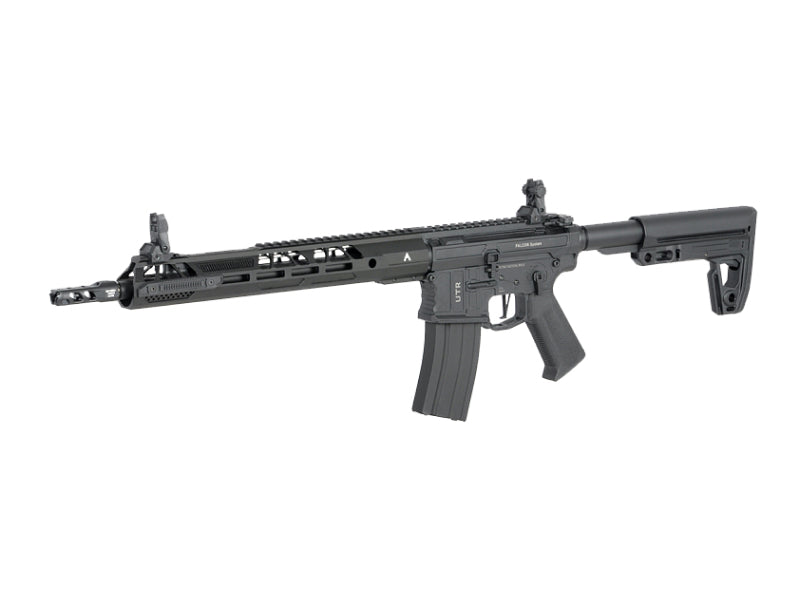Double Eagle x Aeroknox M4 13.5" AEG Rifle with Falcon EFCS (Metal CNC Handguard - Black - M916B)