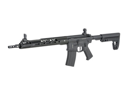 Double Eagle x Aeroknox M4 13.5" AEG Rifle with Falcon EFCS (Metal CNC Handguard - Black - M916B)