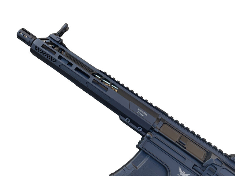 Double Eagle AR47/SR47 AEF Rifle with AK Magazine and Falcon EFCS (Polymer - Black - M918A)