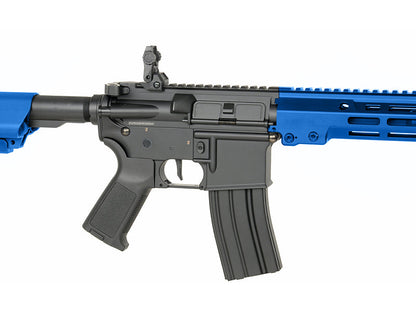 Double Eagle M908A M-Lok M4 with Falcon Fire Control System (Long - Blue - M908A)