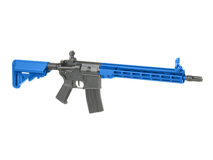 Double Eagle M908A M-Lok M4 with Falcon Fire Control System (Long - Blue - M908A)