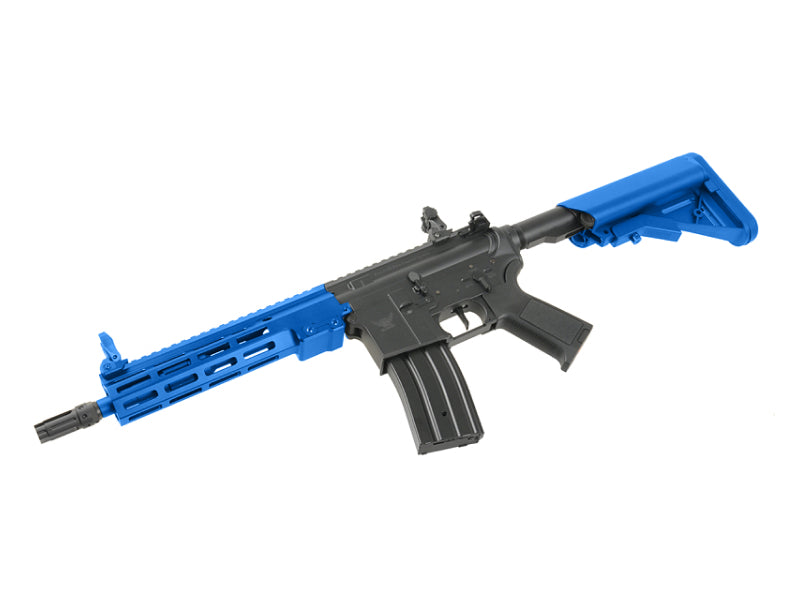 Double Eagle M908B M-Lok M4 with Falcon Fire Control System (Short - Blue - M908B)