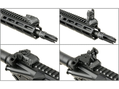 Double Eagle M908B M-Lok M4 with Falcon Fire Control System (Short - Blue - M908B)