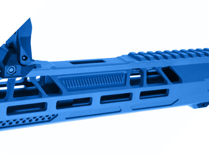 Double Eagle x Aeroknox M4 10.5" AEG Rifle with Falcon EFCS (M916G - Blue)