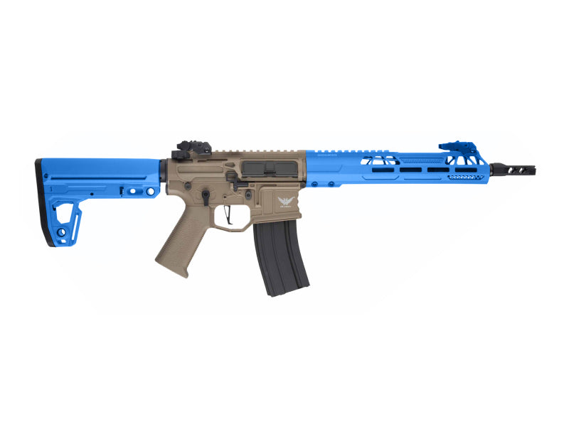 Double Eagle x Aeroknox M4 10.5" AEG Rifle with Falcon EFCS (M916G - Blue)