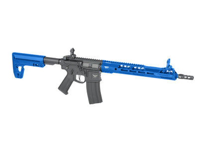 Double Eagle x Aeroknox M4 13.5" AEG Rifle with Falcon EFCS (Blue- M916B)