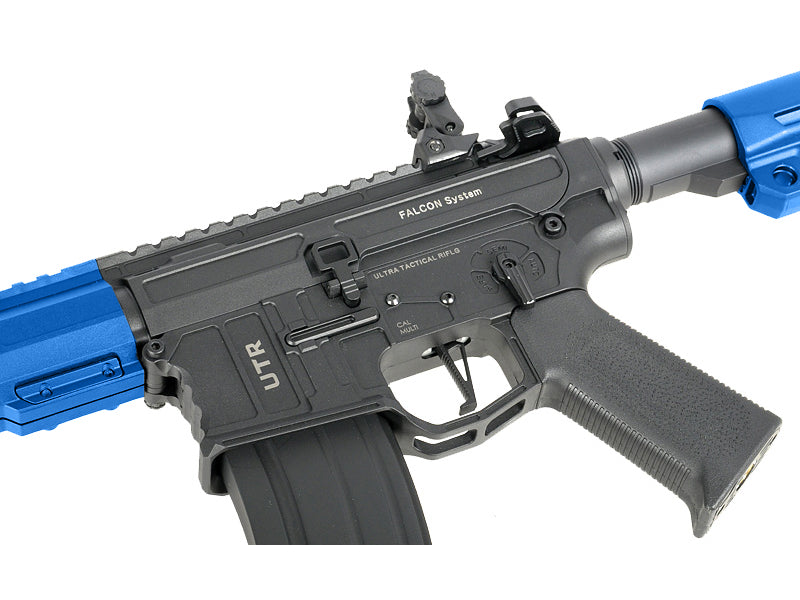 Double Eagle x Aeroknox M4 13.5" AEG Rifle with Falcon EFCS (Blue- M916B)