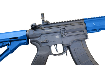 Double Eagle AR47/SR47 AEF Rifle with AK Magazine and Falcon EFCS (Polymer - Blue - M918A)