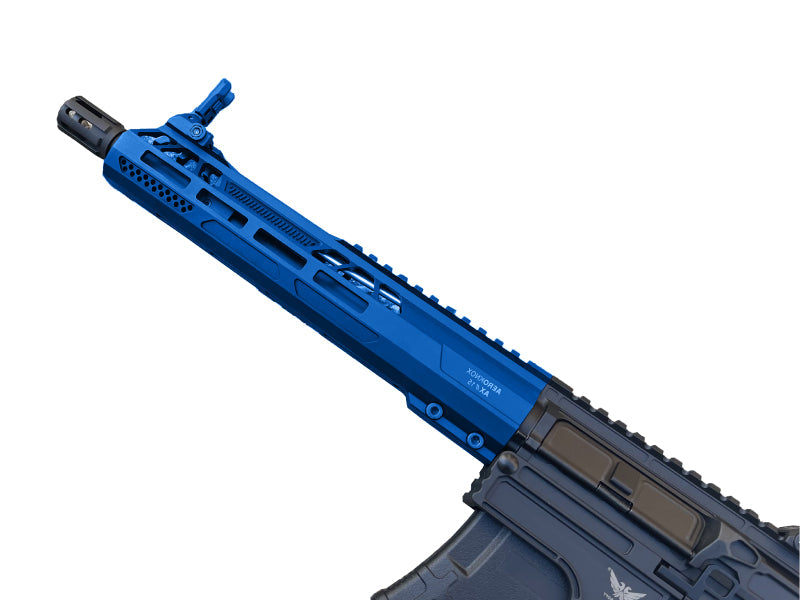 Double Eagle AR47/SR47 AEF Rifle with AK Magazine and Falcon EFCS (Polymer - Blue - M918A)