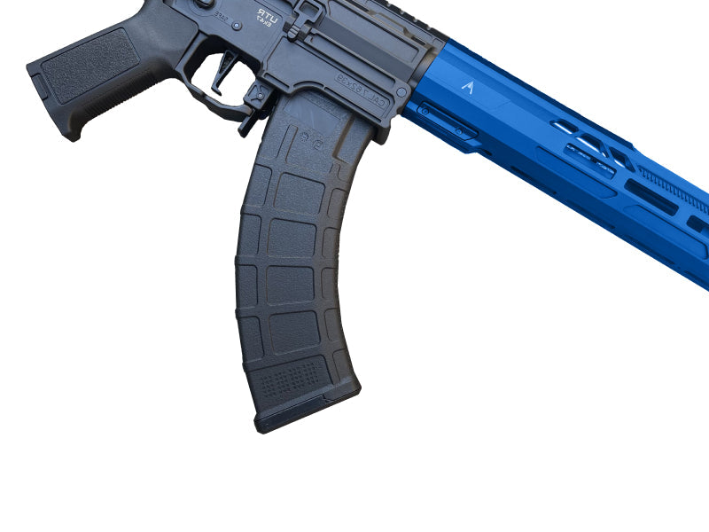 Double Eagle AR47/SR47 AEF Rifle with AK Magazine and Falcon EFCS (Polymer - Blue - M918A)