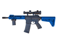 Double Bell TTI M4 (Custom Grip and 1-4x20 Scope - Blue - 058M+)