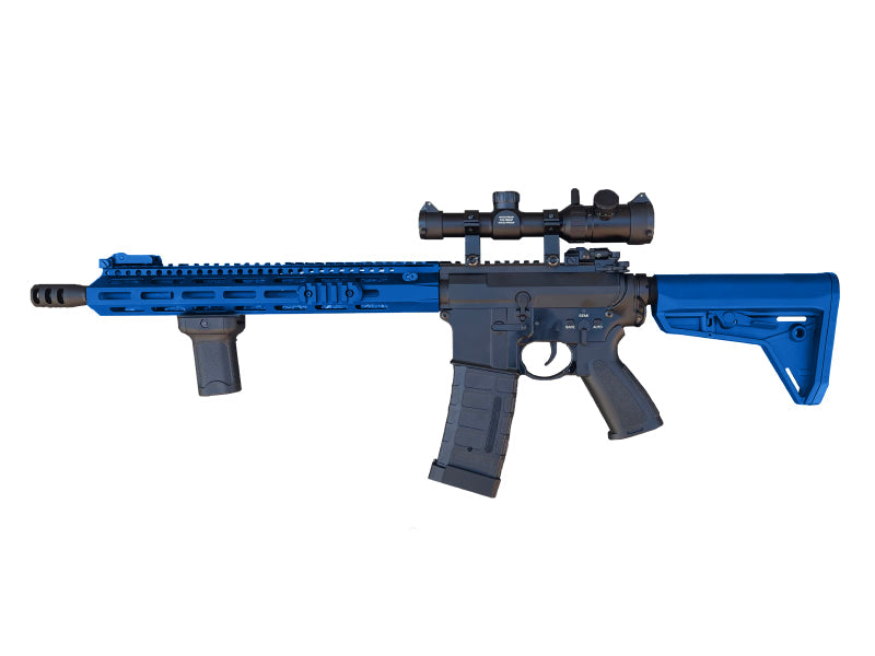 Double Bell TTI M4 (Custom Grip and 1-4x20 Scope - Blue - 059M+)
