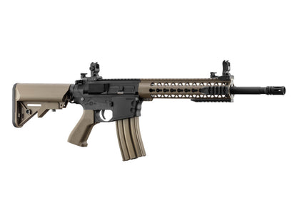 Lancer Tactical M4 LT-12K Keymod AEG Rifle (Inc. Battery and Smart Charger - Tan - V2)
