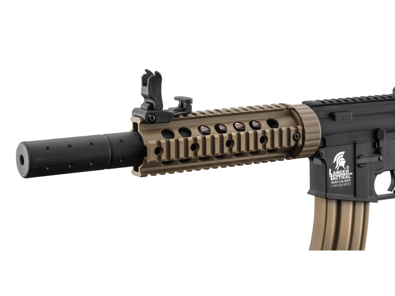 Lancer Tactical M4 LT-15 Gen2 AEG Rifle (Inc. Battery and Smart Charger - Tan - V2)