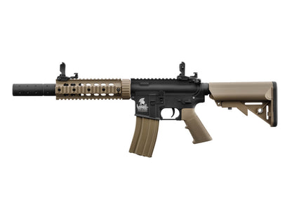 Lancer Tactical M4 LT-15 Gen2 AEG Rifle (Inc. Battery and Smart Charger - Tan - V2)