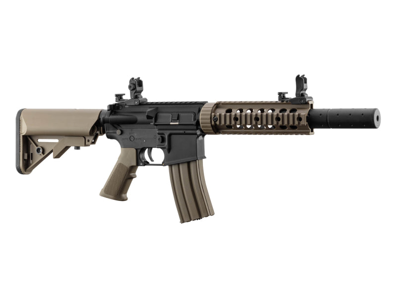 Lancer Tactical M4 LT-15 Gen2 AEG Rifle (Inc. Battery and Smart Charger - Tan - V2)