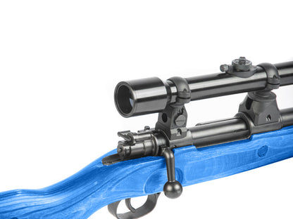 Ares Classic Line KAR98k Steel Sniper Rifle with Scope (CLA-003) Blue