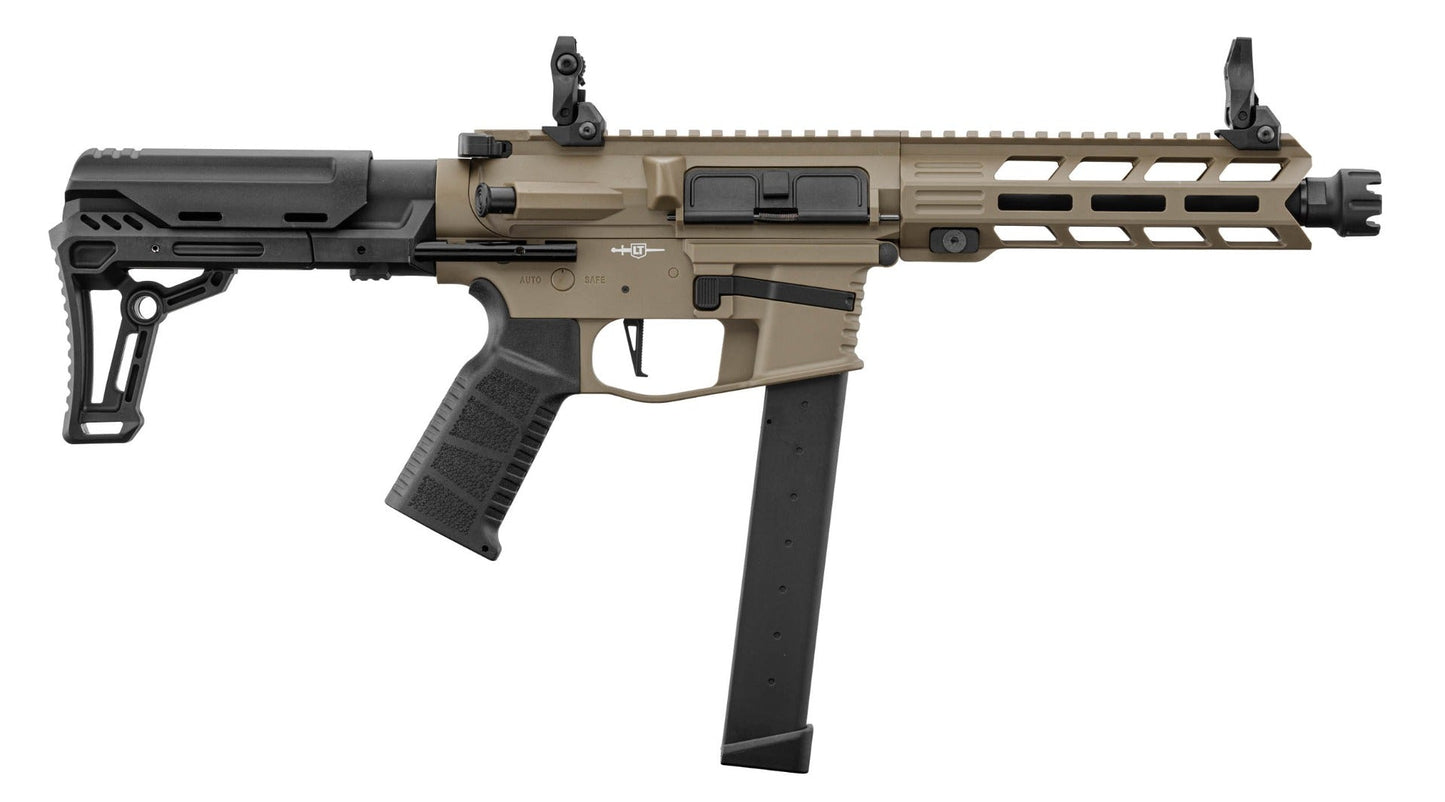 Lancer Tactical LT-35 Gen2 9mm Battle X PDW (Tan)