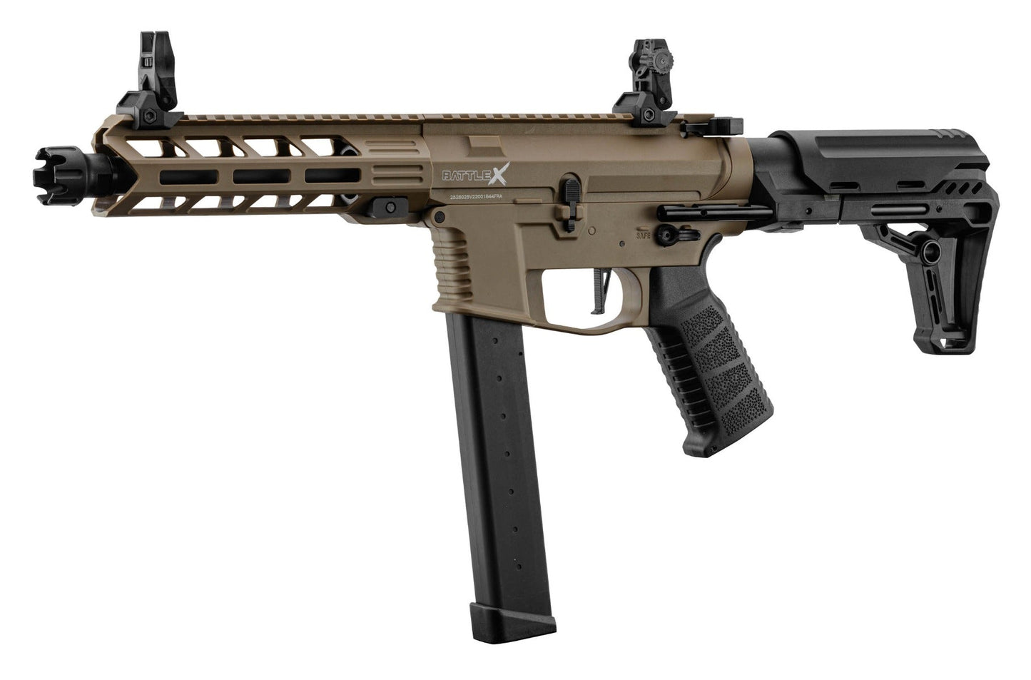 Lancer Tactical LT-35 Gen2 9mm Battle X PDW (Tan)