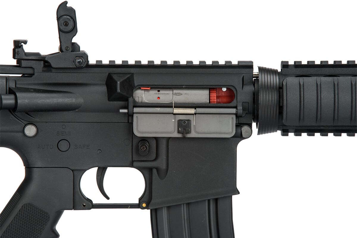 Lancer Tactical M4 LT-02 CQBR AEG Rifle (Inc. Battery and Smart Charger - Black)