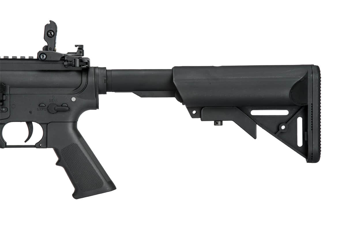 Lancer Tactical M4 LT-02 CQBR AEG Rifle (Inc. Battery and Smart Charger - Black)