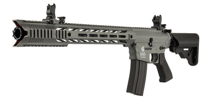 Lancer Tactical M4 LT-25 Gen 2 Interceptor RIS Carbine AEG Rifle (Inc. Battery and Smart Charger - Urban Grey)
