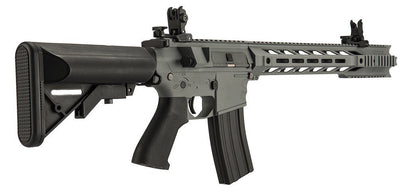 Lancer Tactical M4 LT-25 Gen 2 Interceptor RIS Carbine AEG Rifle (Inc. Battery and Smart Charger - Urban Grey)