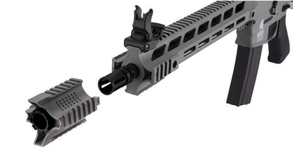 Lancer Tactical M4 LT-25 Gen 2 Interceptor RIS Carbine AEG Rifle (Inc. Battery and Smart Charger - Urban Grey)