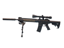 Double Bell SOPMOD M4 (with Bipod plus 3-9x40 Scope and Silencer - 073)