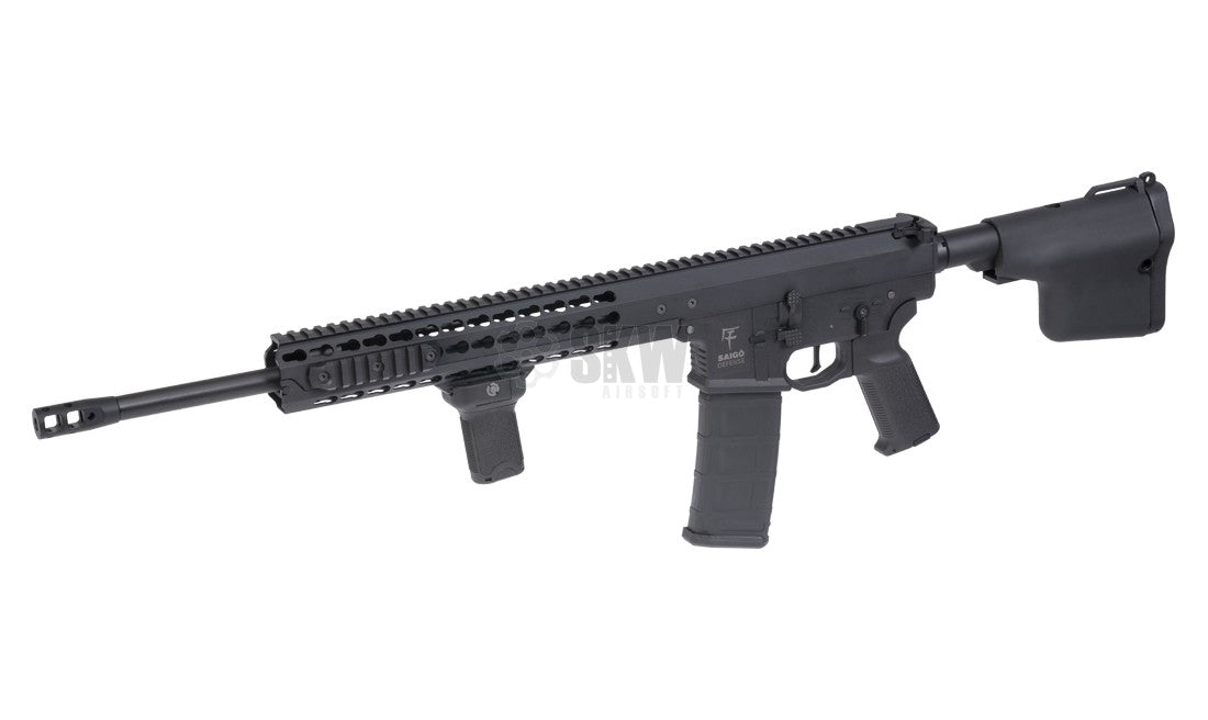 Saigo Defence Bushido MEIYO DMR AEG (Inc. Lipo. Bat. and Charger - Black)