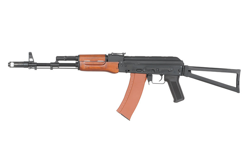 S&T AK AKS74N G3 AEG (Real Wood - Steel - Folding Stock - STAEG3111SRW)