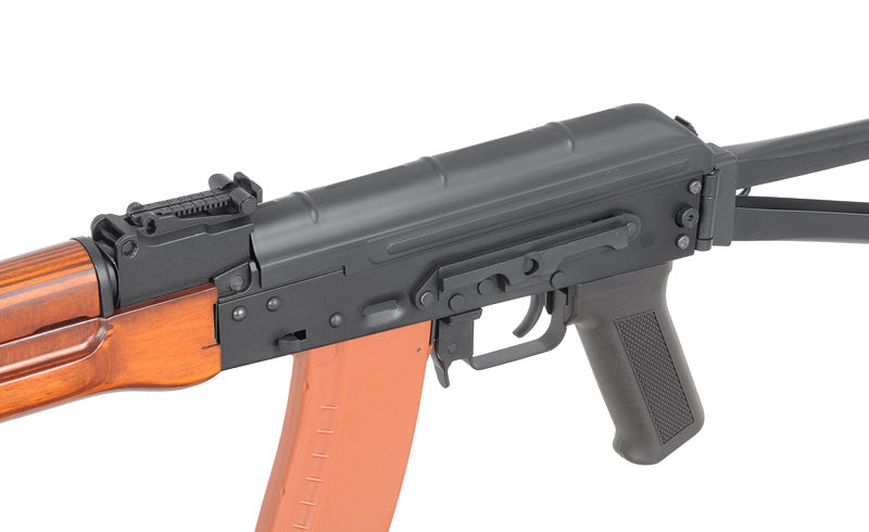 S&T AK AKS74N G3 AEG (Real Wood - Steel - Folding Stock - STAEG3111SRW)