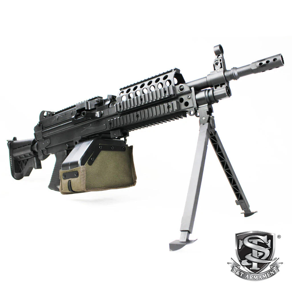 S&T MK46 Sports Line AEG with Drum Magazine (Black - STAEG103MK46B)