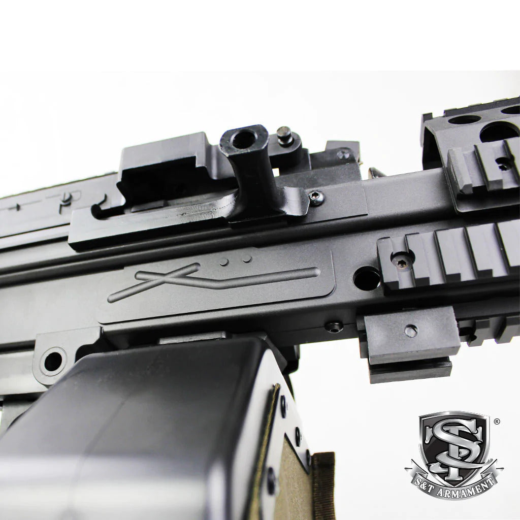 S&T MK46 Sports Line AEG with Drum Magazine (Black - STAEG103MK46B)