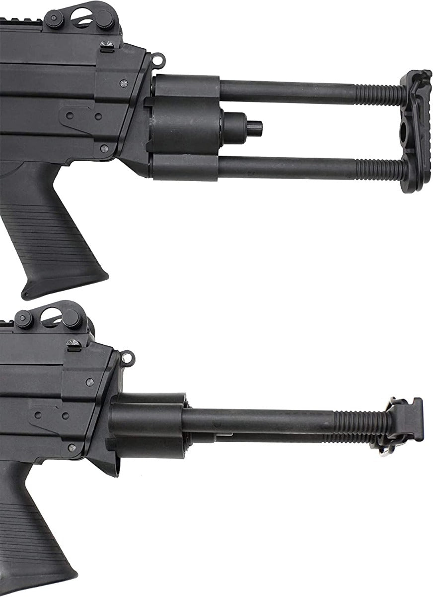 S&T M249 Para Sports Line AEG with Drum Magazine (Black - STAEG103PABS)