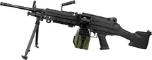 S&T M249 MK2 SAW Sports Line AEG with Drum Magazine (Black - STAEG103PABS)