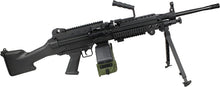 S&T M249 MK2 SAW Sports Line AEG with Drum Magazine (Black - STAEG103PABS)